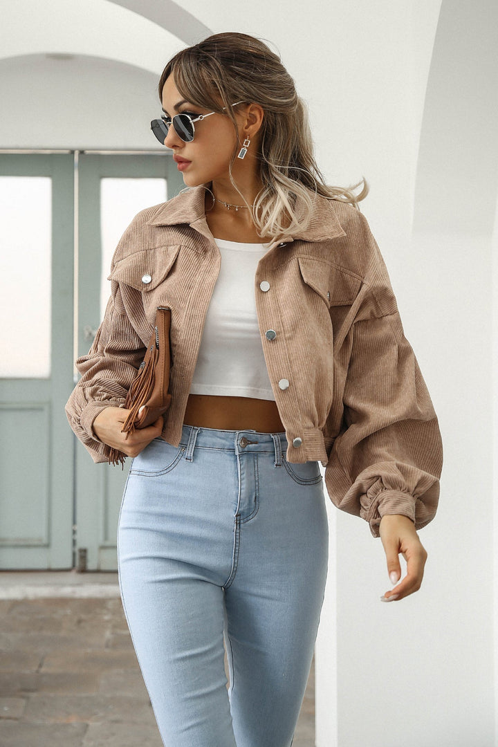 Drune | Auf Cord-Jacke