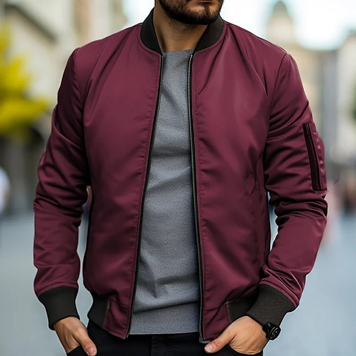 Drune | Herren-Bomberjacke - Reißverschlusstasche