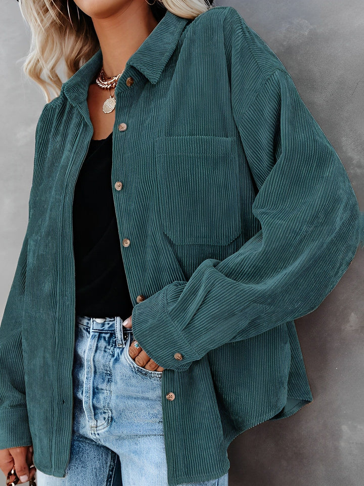 Drune | Cordjacke mit Knöpfen