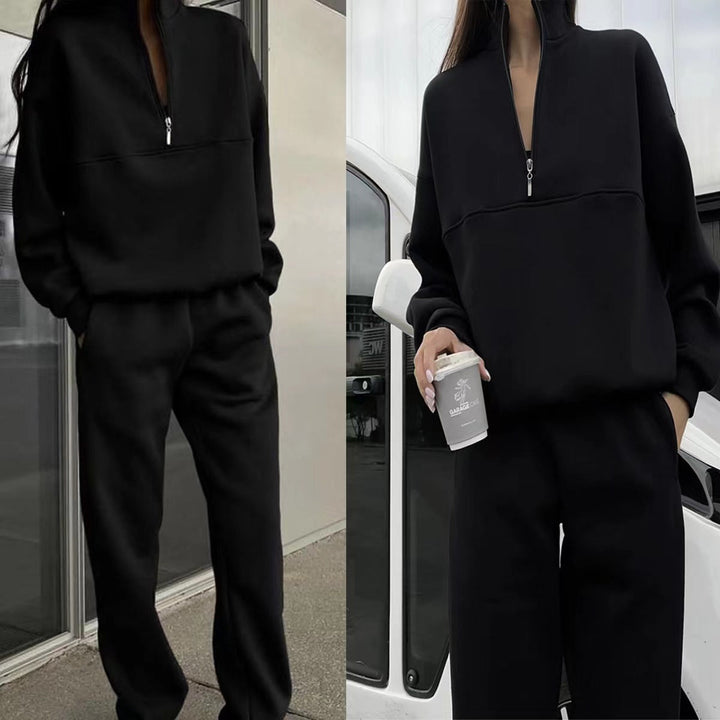 Drune™ - Neu Polokragen Mode Sweatshirt Anzug [Letzter Tag Rabatt]
