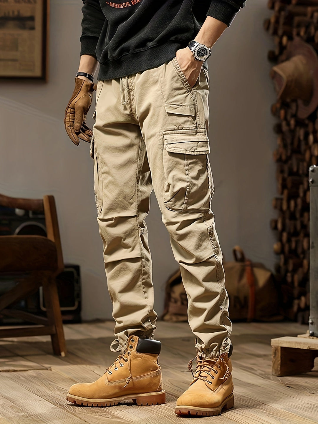Drune | Herren Cargo Hose