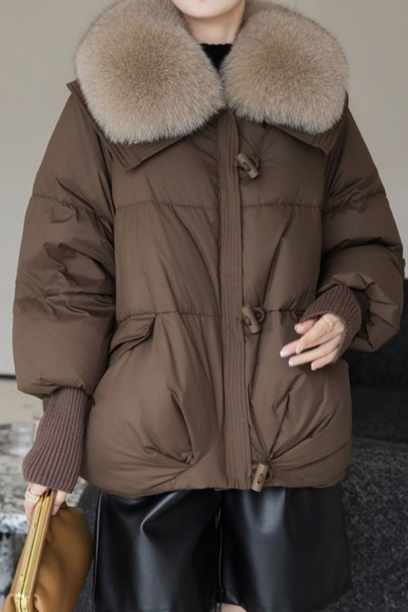 Drune | Revers Cropped Puffer Jacket