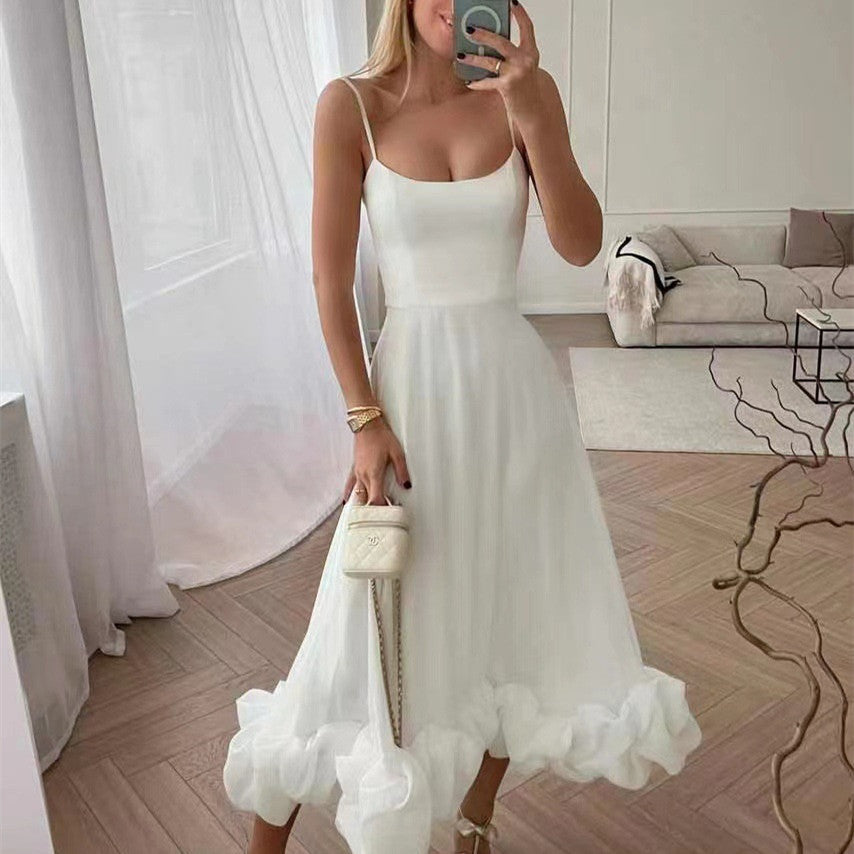 Drune | Fließendes Maxi Kleid Elegant