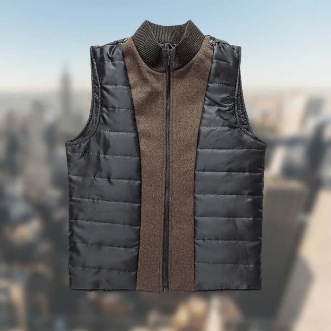 Drune | Herren Warmer Wintermantel mit Stehkragen