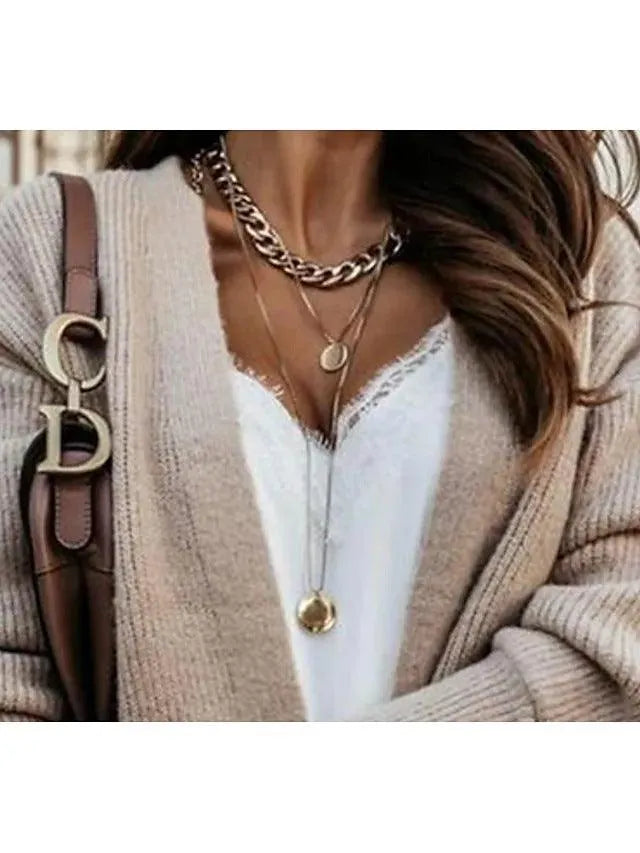 Drune | Cardigan with buttons and long sleeves