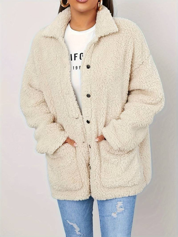 Drune | Stylische Jacke Im Teddy-Design