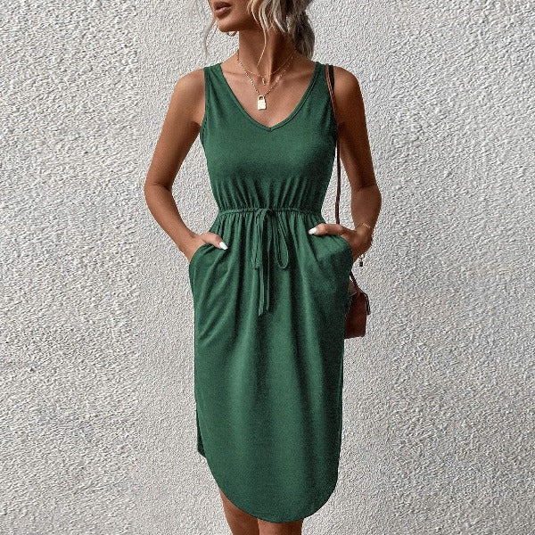Drune - Stilvolles Knopfleistenkleid