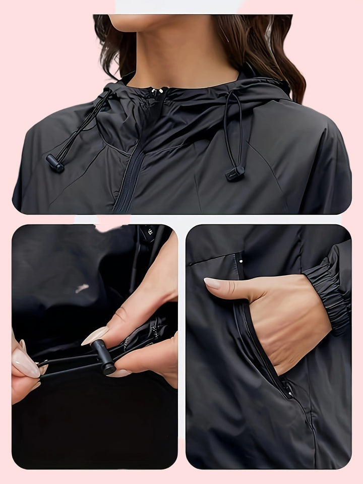 Drune | Sportjacke in Übergröße mit Kapuze