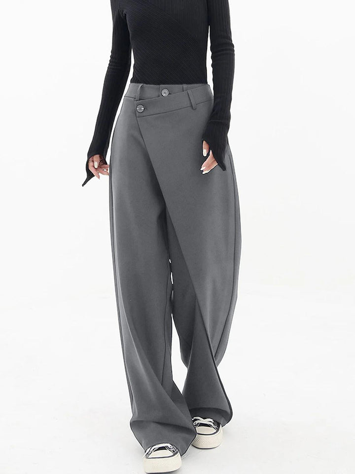 Drune | Asymmetrische Baggy-Hose