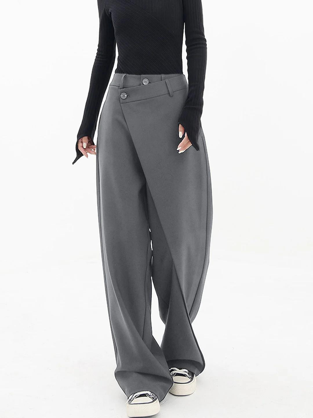 Drune | Asymmetrische Baggy Hose