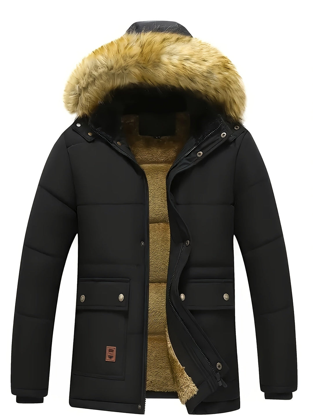 Drune | Casual Wendbare Gepolsterte Winter Jacke Für Herren - Perfekt für Outdoor-Aktivitäten
