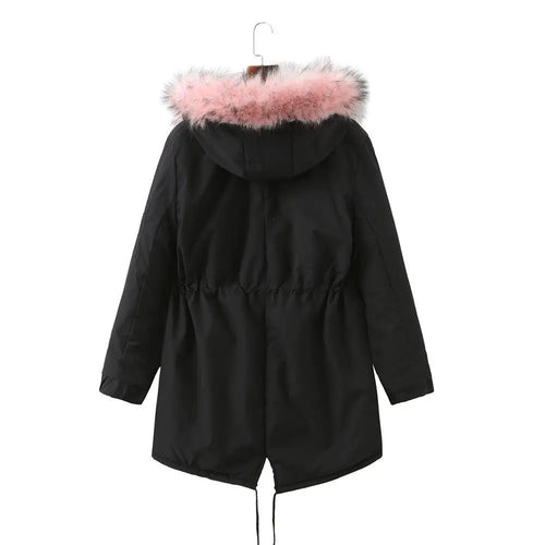 Drune | Wintermantel Verdickt Gefüttert mit Fleece