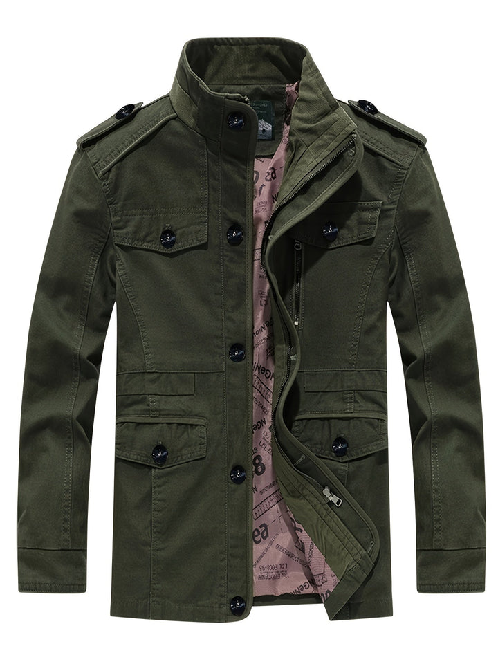 Drune | Winterjacke mit Reißverschluss für Herren - Ideal für Outdoor-Aktivitäten