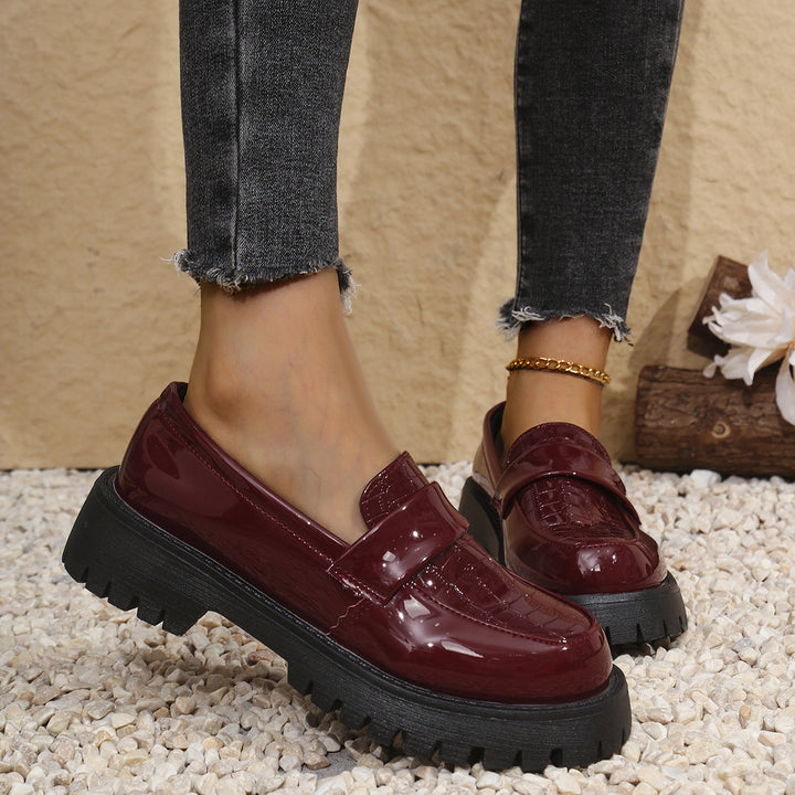 Drune | Women moccasins with thick sole