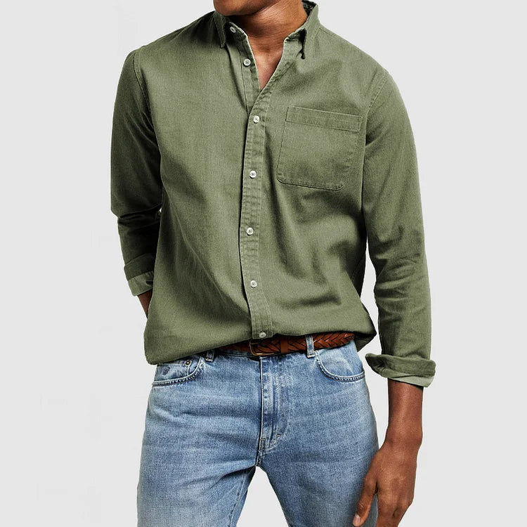 Drune | Lässiges Hemd Aus Elegantem Design