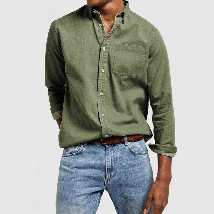 Drune | Lässiges Hemd Aus Elegantem Design