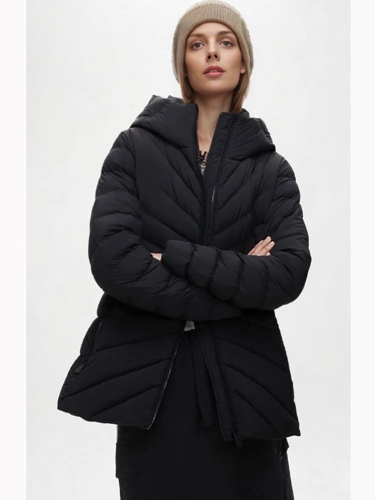 Drune | Leichte gesteppte Jacke mit Kapuze
