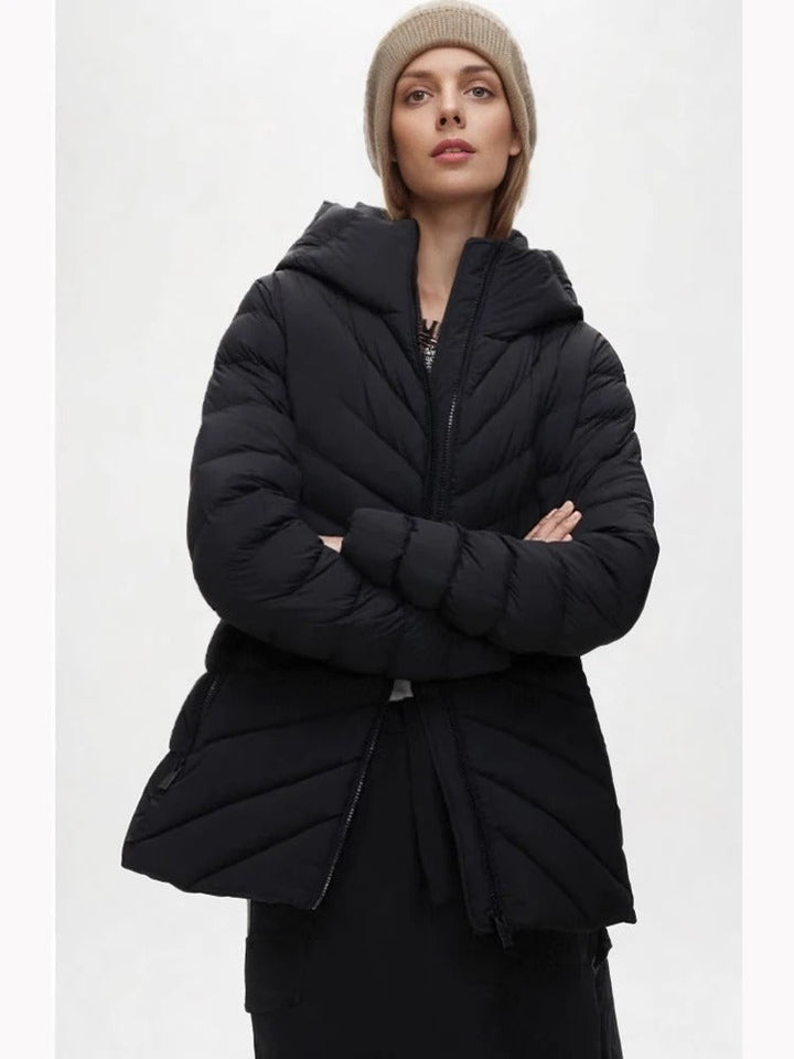 Drune | Leichte gesteppte Jacke mit Kapuze