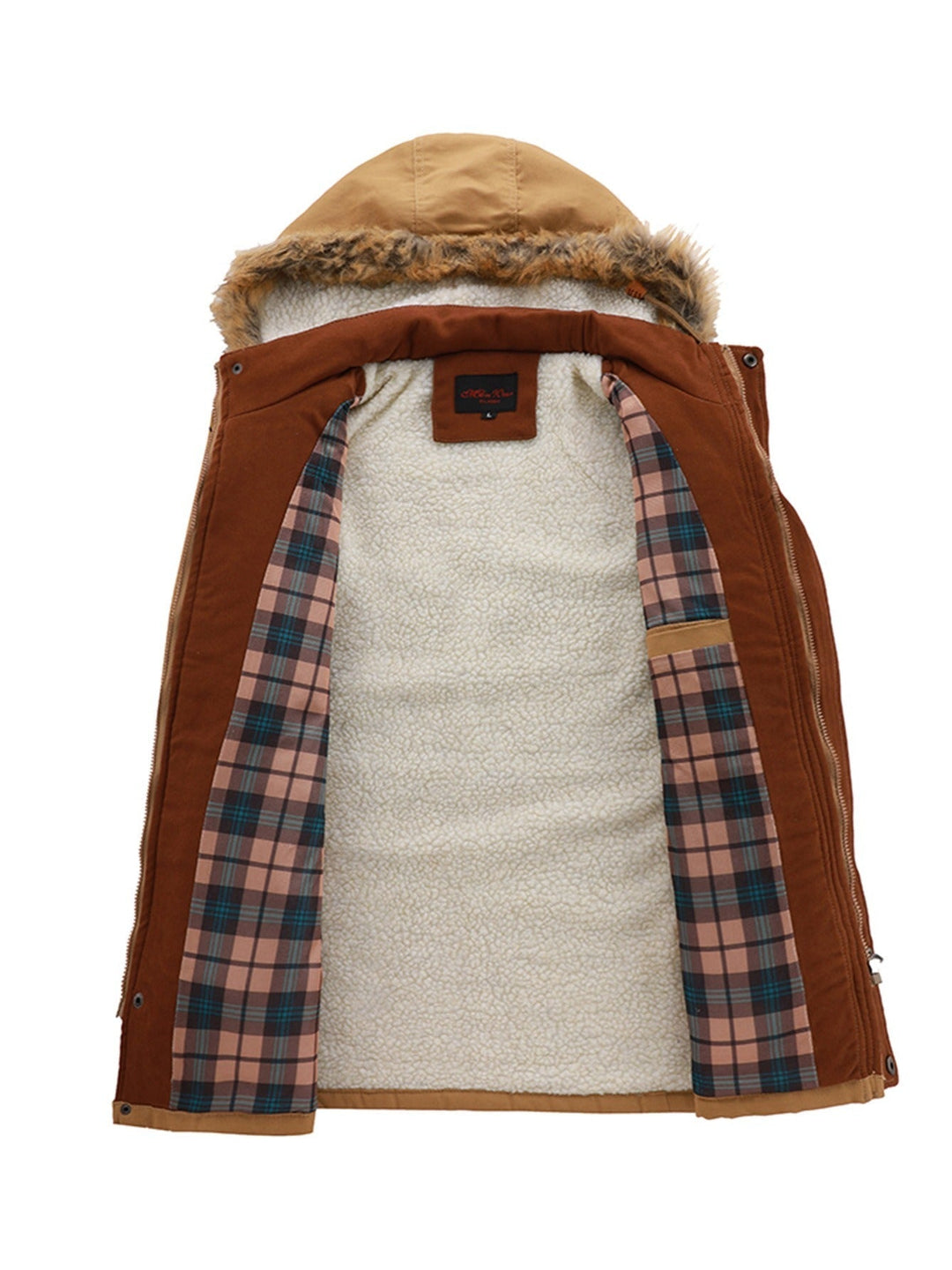 Drune | Warme Lammwoll-Winterjacke für Männer