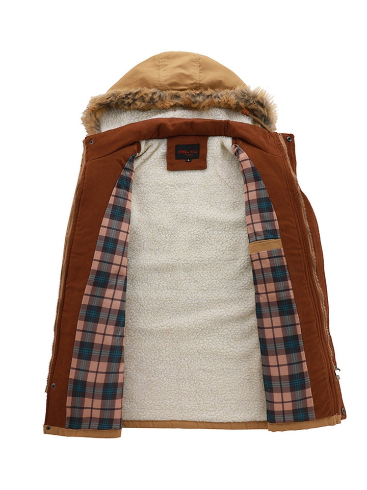 Drune | Warme Lammwoll-Winterjacke für Männer