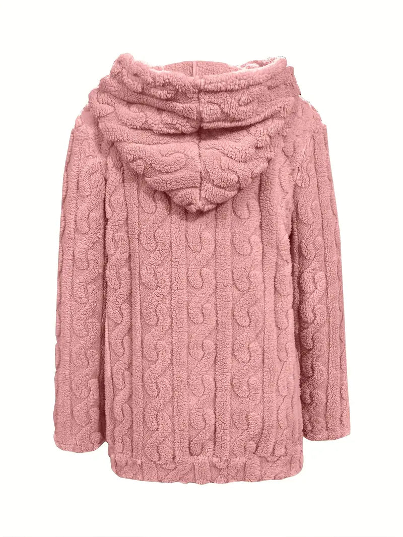 Drune | Weiches Kapuzen Sweatshirt mit Reißverschluss