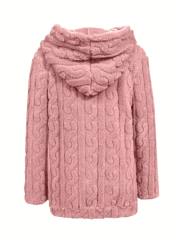 Drune | Weiches Kapuzen Sweatshirt mit Reißverschluss
