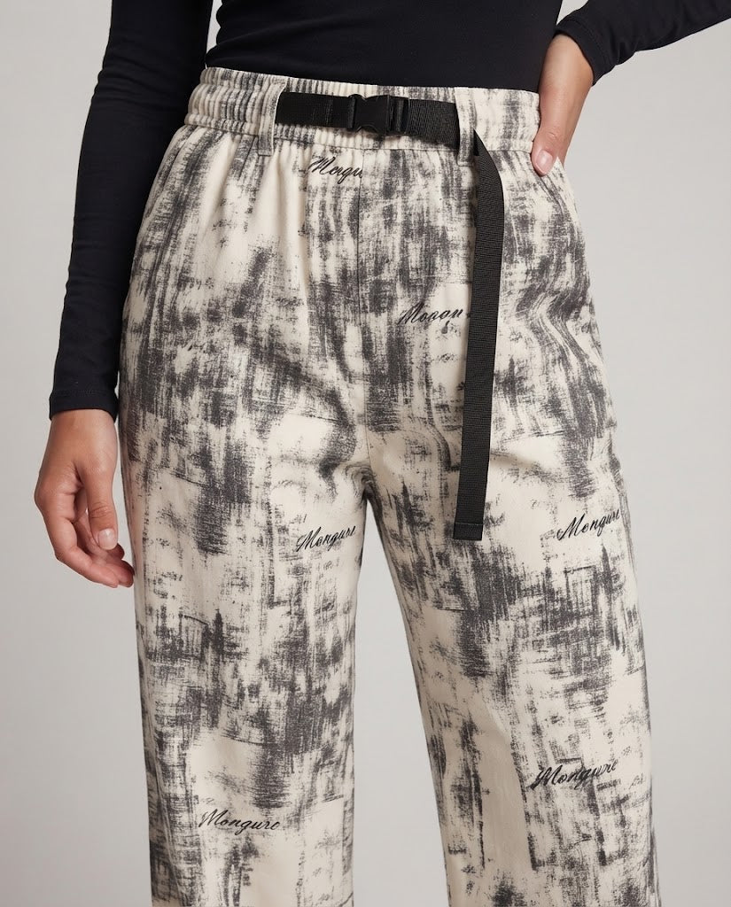 Damen Modische weite Freizeithose Drune