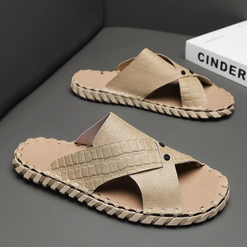 Drune | Rutschfeste, Wasserdichte Herrensandalen
