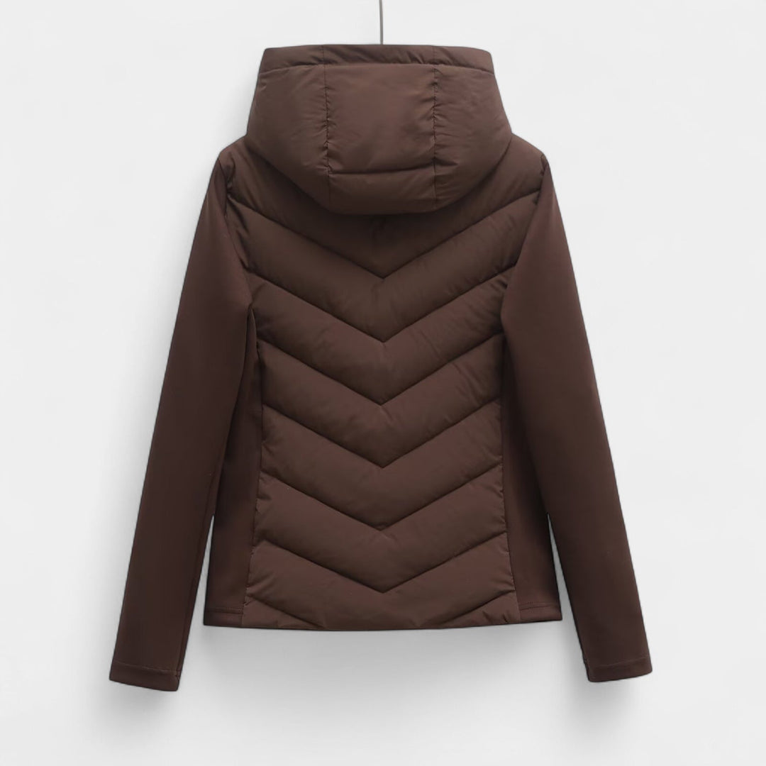 Drune | Modehaus - Damenjacke Steppjacke aus Softshell - windabweisend, wasserabweisend