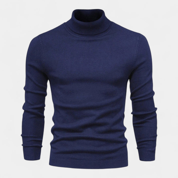 Drune | Modehaus - Gerippter Rollkragenpullover für Herren