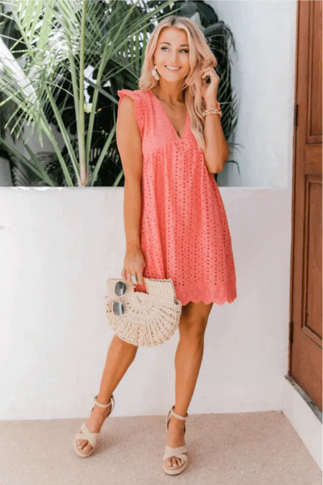 Drune - Besticktes Sommerkleid