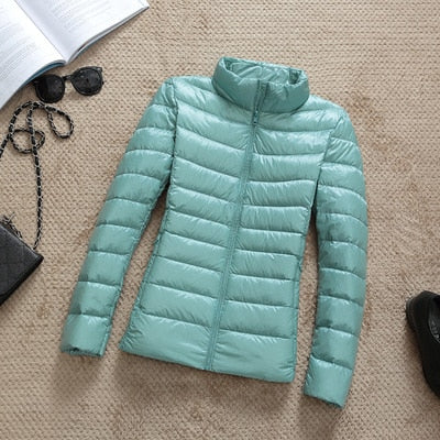 Drune - Leichte Daunenjacke mit Reißverschluss und Taschen
