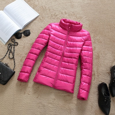 Drune - Leichte Daunenjacke mit Reißverschluss und Taschen
