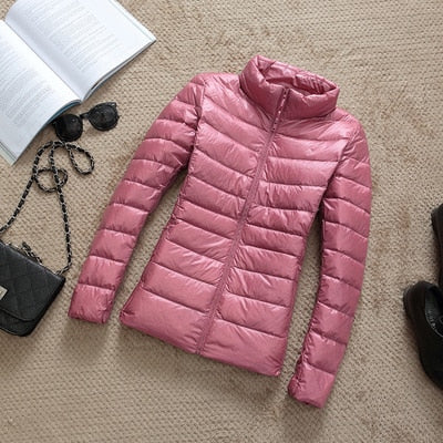 Drune - Leichte Daunenjacke mit Reißverschluss und Taschen