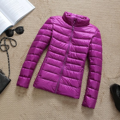 Drune - Leichte Daunenjacke mit Reißverschluss und Taschen