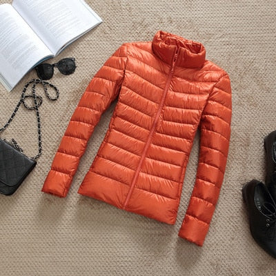 Drune - Leichte Daunenjacke mit Reißverschluss und Taschen