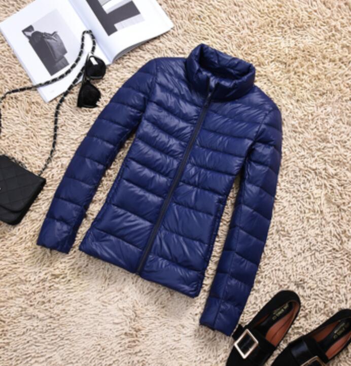 Drune - Leichte Daunenjacke mit Reißverschluss und Taschen