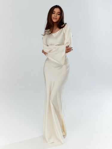 Drune | Leichte Maxikleid mit Romantischem Schnitt