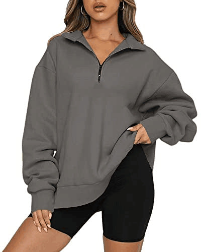 Drune | Sweatshirt mit Kragen für Frauen
