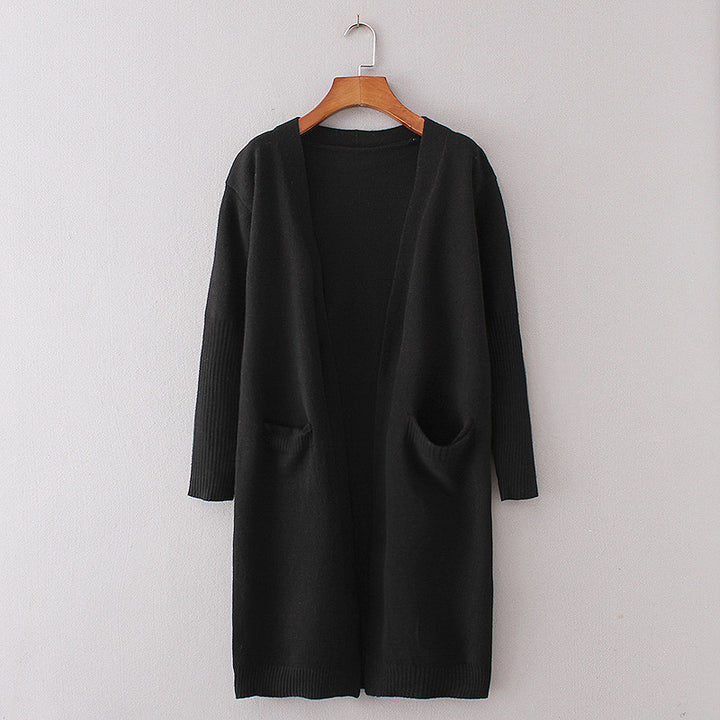 Damen Grobstrick-Cardigan mit praktischen Taschen und lässigem Schnitt Drune
