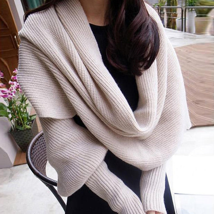 Damen Strickschal mit modischem Design und angenehmem Tragekomfort Drune