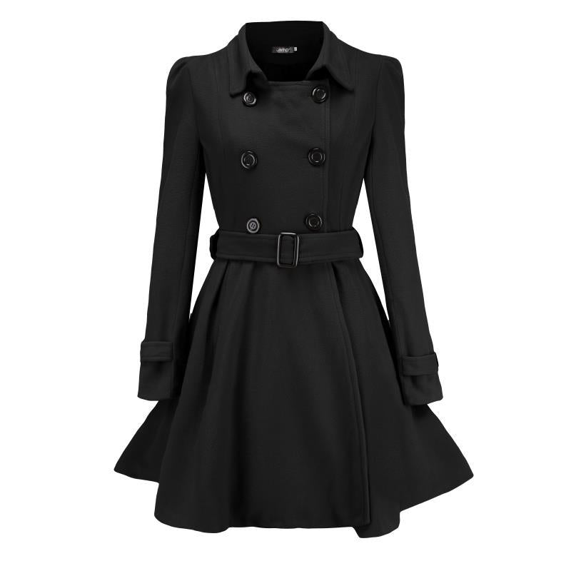 Damen Trenchcoat mit eleganter taillierter Passform Drune