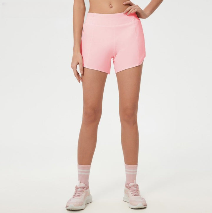 Drune | Yoga-Shorts mit hoher Taille und Bauch
