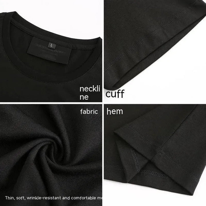 Drune | Herren T-Shirt mit Tigerkopf und Strass