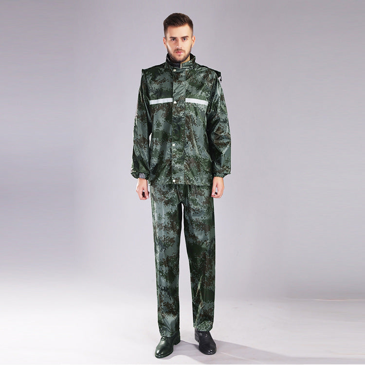 Drune | Camo Regenanzug für Herren