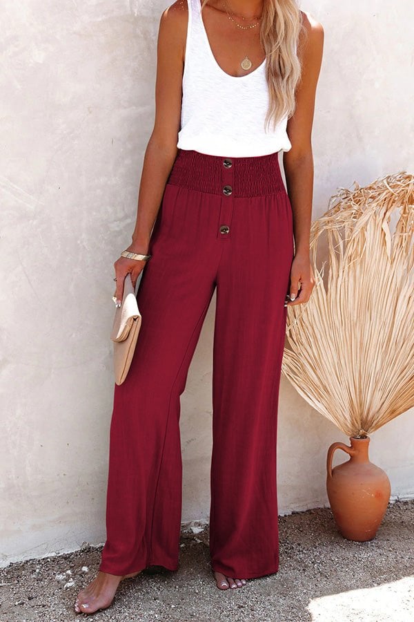 Drune Sommerhose | Bequeme modische Sweatpants mit hoher Taille