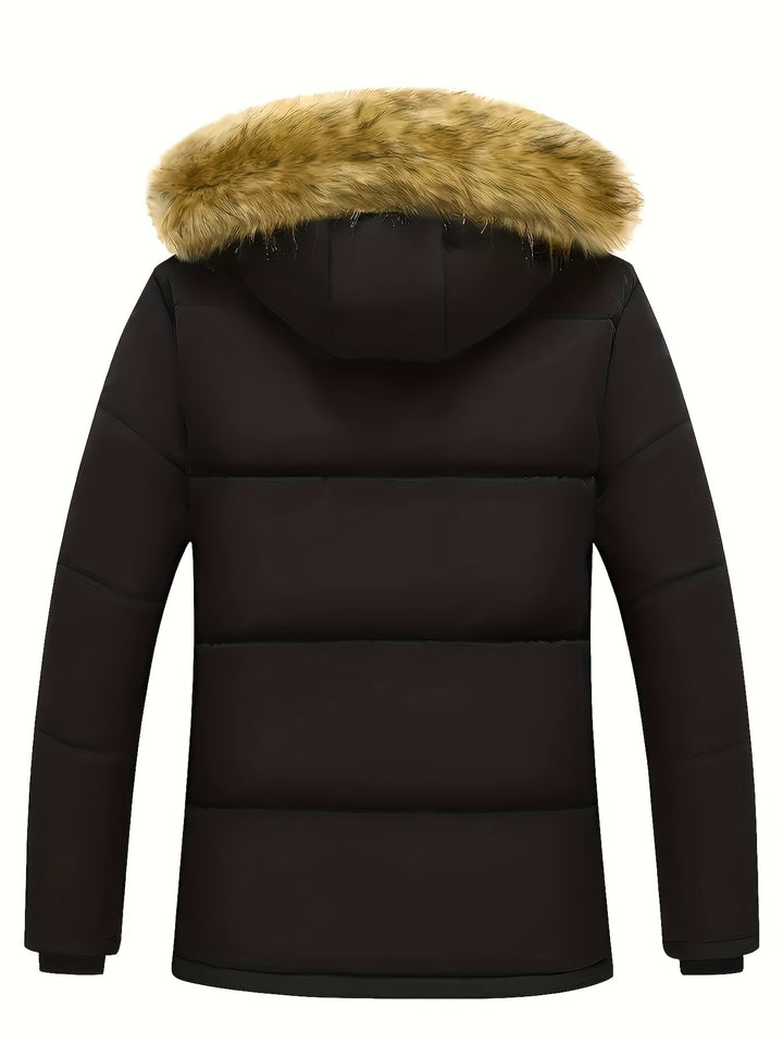 Drune | Casual Wendbare Gepolsterte Winter Jacke Für Herren - Perfekt für Outdoor-Aktivitäten