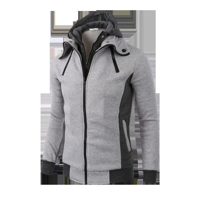 Herren Sportjacke mit abnehmbarer Kapuze und praktischen Taschen Drune