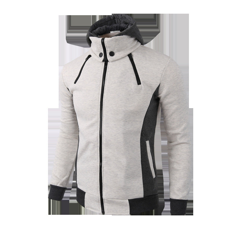 Herren Sportjacke mit abnehmbarer Kapuze und praktischen Taschen Drune