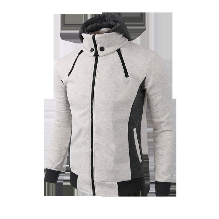Herren Sportjacke mit abnehmbarer Kapuze und praktischen Taschen Drune